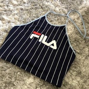 Fila Luann Halter Crop Top